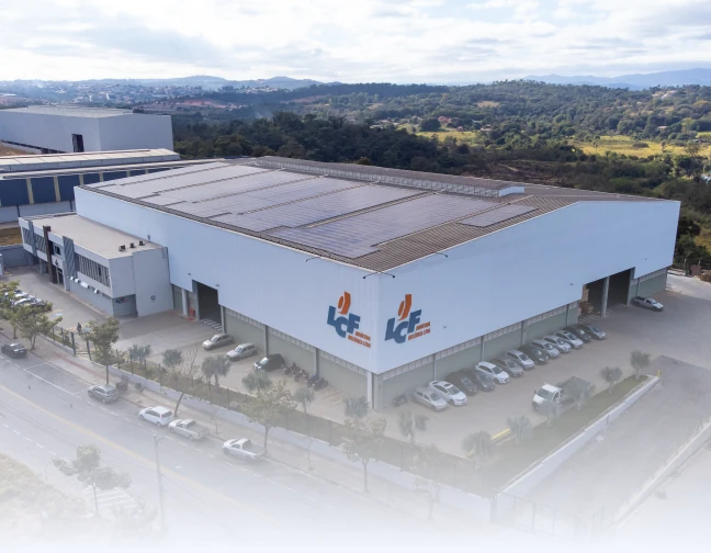 Vista aérea da LCF Indústria Mecânica